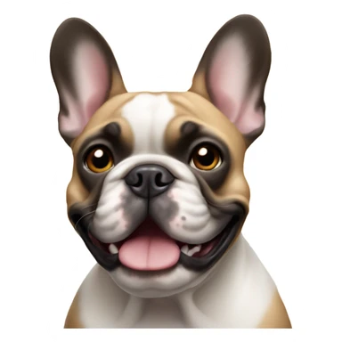 Sable french bulldog  sticker