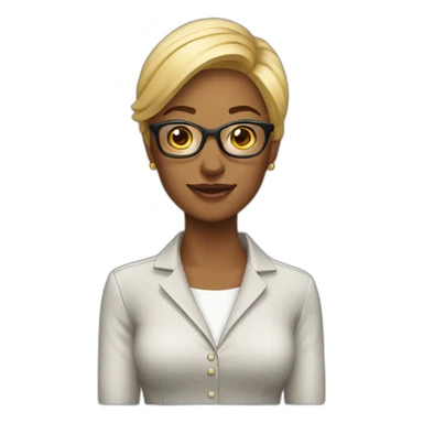 womanpodcaster sticker