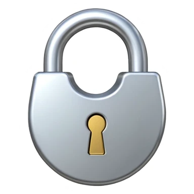 open padlock sticker