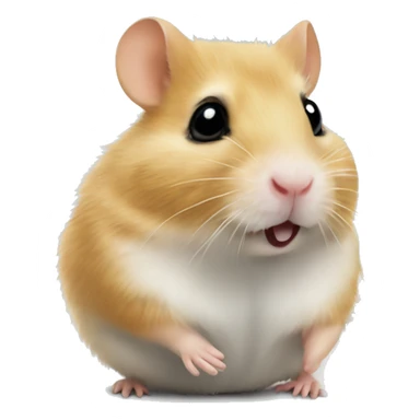 hamster with Burj Al Arab sticker