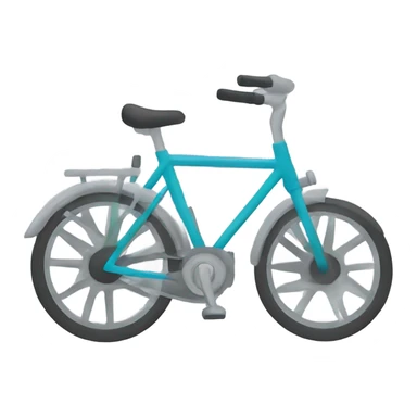 Static bike sticker
