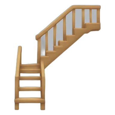 escalera sticker