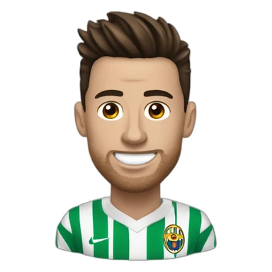 Ronaldo frappe messi sticker