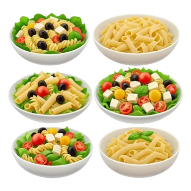 massas e saladas sticker