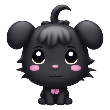 Kuromi from sanrio sticker