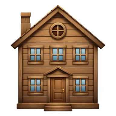 house no trees sticker