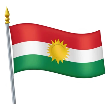 Make a Kurdistan emoji. sticker