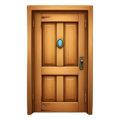 Opening door sticker