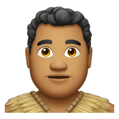 Fat Polynesian sticker
