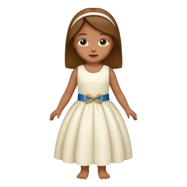 Crie um bonequinha cristã  sticker