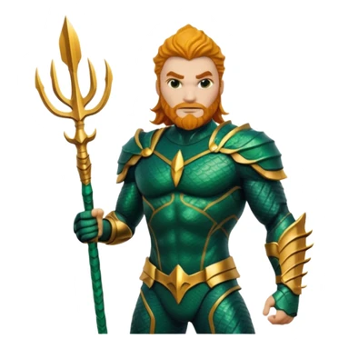 aquaman full armor sticker