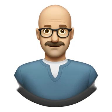 Tobias Funke bald sticker