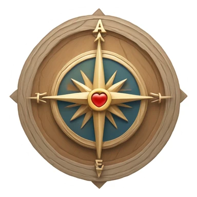 CoPassion Compass sticker
