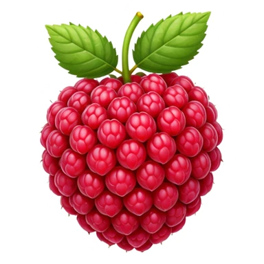 raspberry fruit sticker