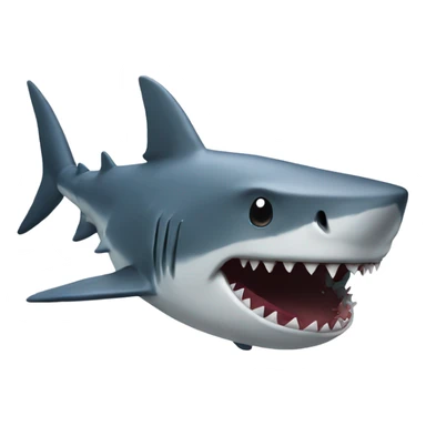 Shark tornado sticker