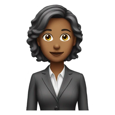 35 years old woman in business suit sticker