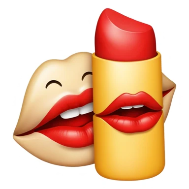 speaking lips sticker