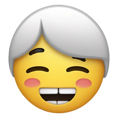 smile face mixed with crying sticker