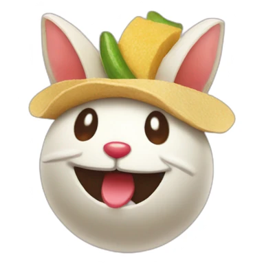 Moogle tacos sticker