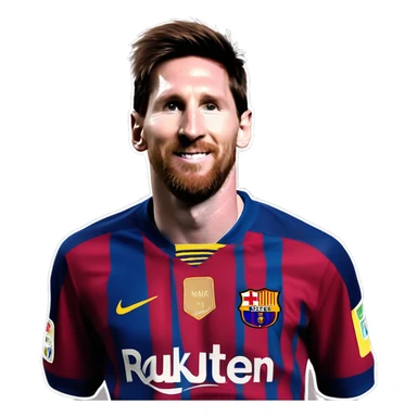Messi Messi Ankara Messi Messi Ankara Messi gooooooal sticker