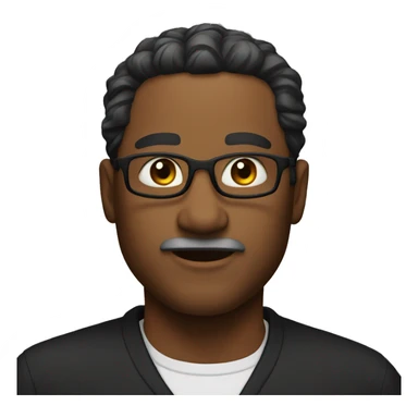 master with a soul patch sticker