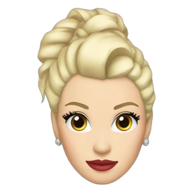 Gwen stefani head sticker
