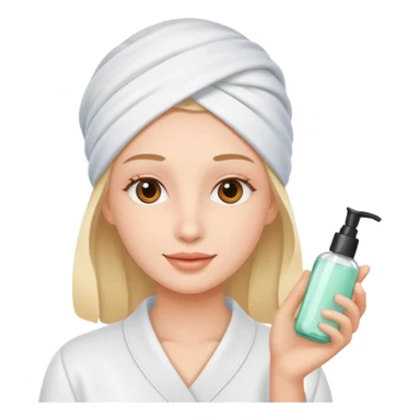 🧖🏼‍♀️ face care  sticker