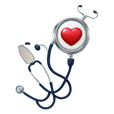 A stethoscope with a lipstick attached sticker