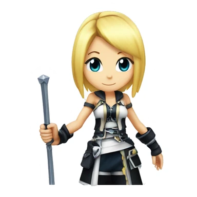 kingdom hearts namine sticker