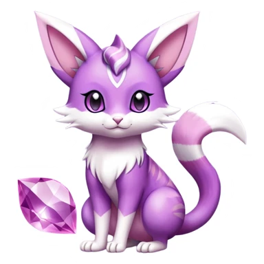 Shiny Furret-Purrloin-Espeon-Hybrid (Full body) sticker