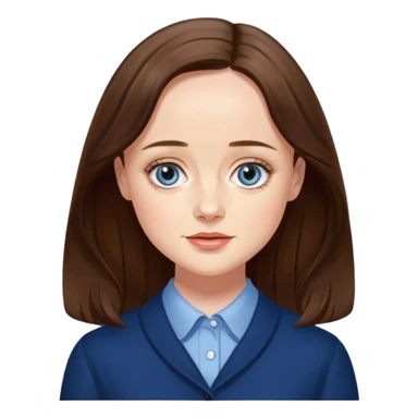 Alexis Bledel in Gilmore Girls sticker