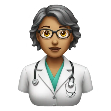 female psychiatrist sticker