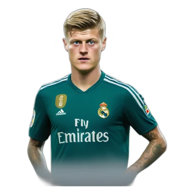 toni kroos real madrid sticker