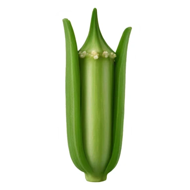 Okra sticker
