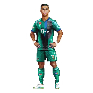 Cristiano Ronaldo classic pose sticker