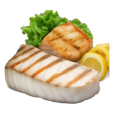 white fish steak with the silver skin sticker