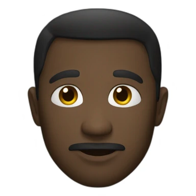 Un noir qui fait un coeur sticker