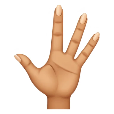 Pointer finger inside okay fingers  sticker