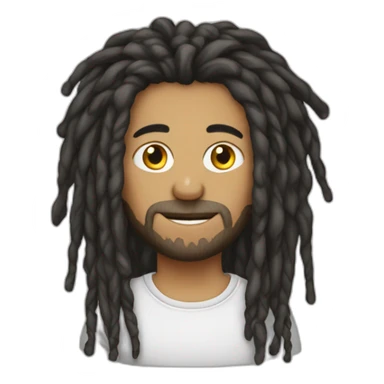 dreadlocks hair corteiz t-shirt sticker