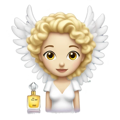 Dream angel perfume sticker