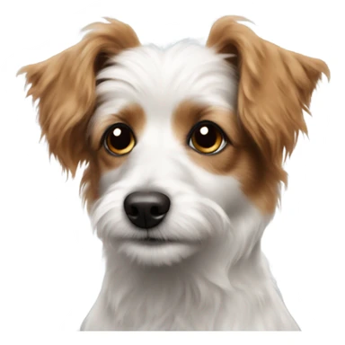 Papillon poodle Jack Russell sticker