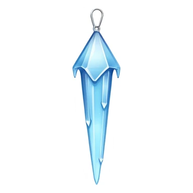 Icicle sticker