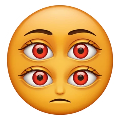 lazy eye eyes sticker