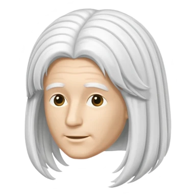 barrister wig floating in air sticker