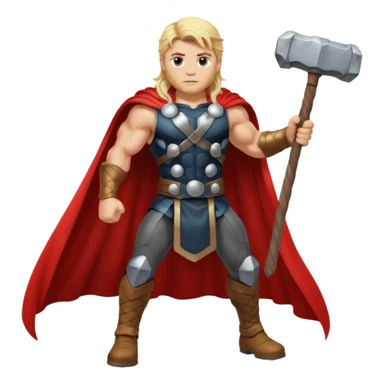 Thor full body sticker