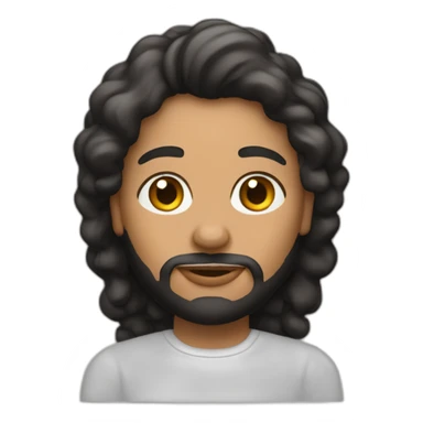 -abrazo-de-una-mujer-de-raza-negra-y-un-hombre-blanco-sin-pelo-y-con-barba sticker