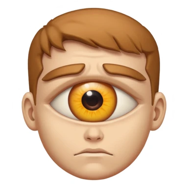 cyclops with one eye sticker