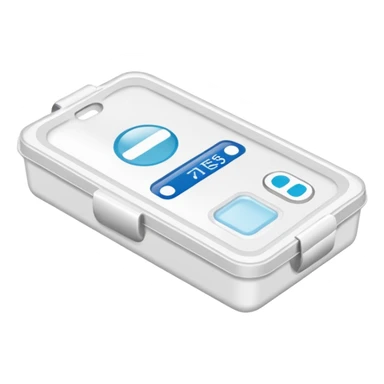 COVID test kit sticker