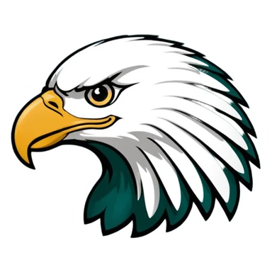 Philidelphia Eagles Logo IRL sticker