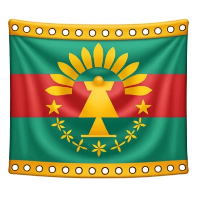 Bandera azteca sticker